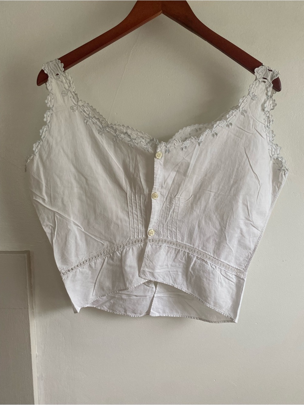 Handmade Vintage Embroidered Undergarmet